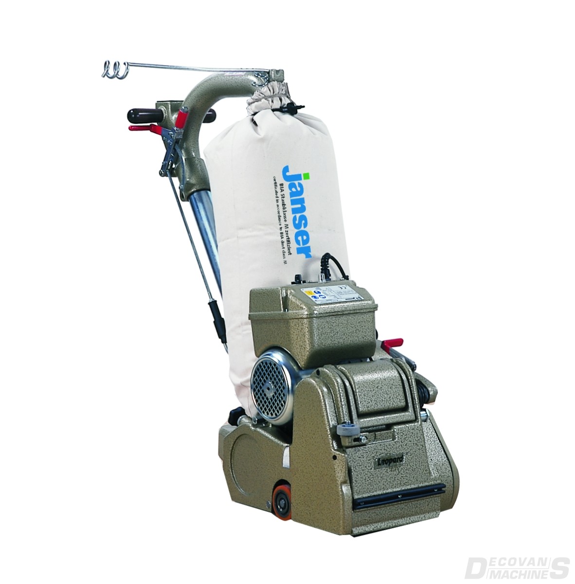 Janser Leopard Bandschuurmachine