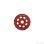 Meule diamantée RADIAL Ø125mm ROUGE
