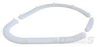 Nylon wearstrip for Premium dust shroud 180MM